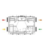 rekuperatorius RECOM EPP2SE schema