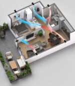 BSK Zephyr Mini Sieninis mini ekuperatorius