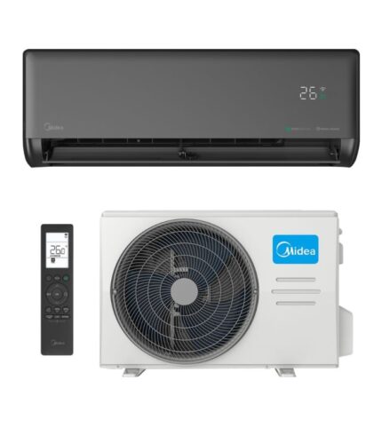 Midea EZ SOLSTICE juodas silumos siurbliai
